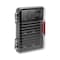 Allen Co Competitor Choke Tube Case, Holds 5 Standard Tubes 3.25-in. or 3 Extended Tubes 5-in., Black/Red 8337 - alternate 3